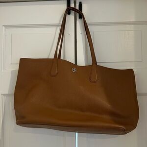 Tory Burch Brown Leather Perry tote bag